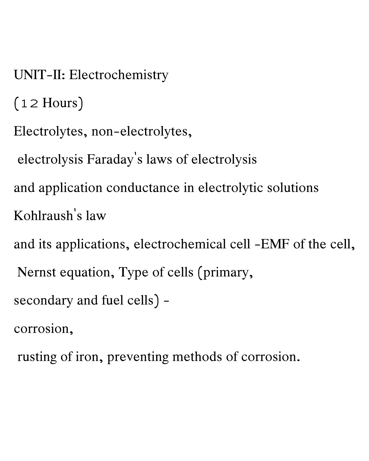 Syllabus