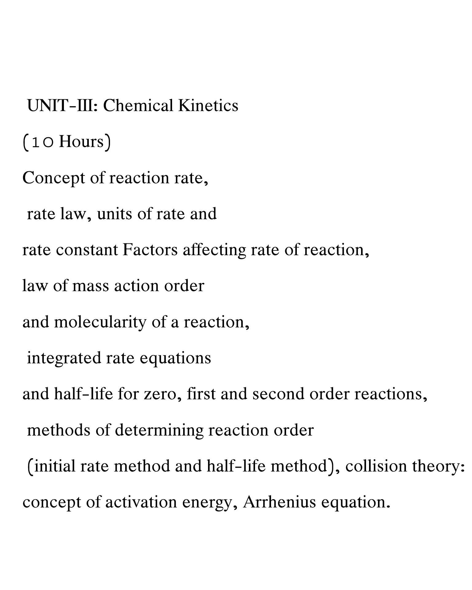 Syllabus