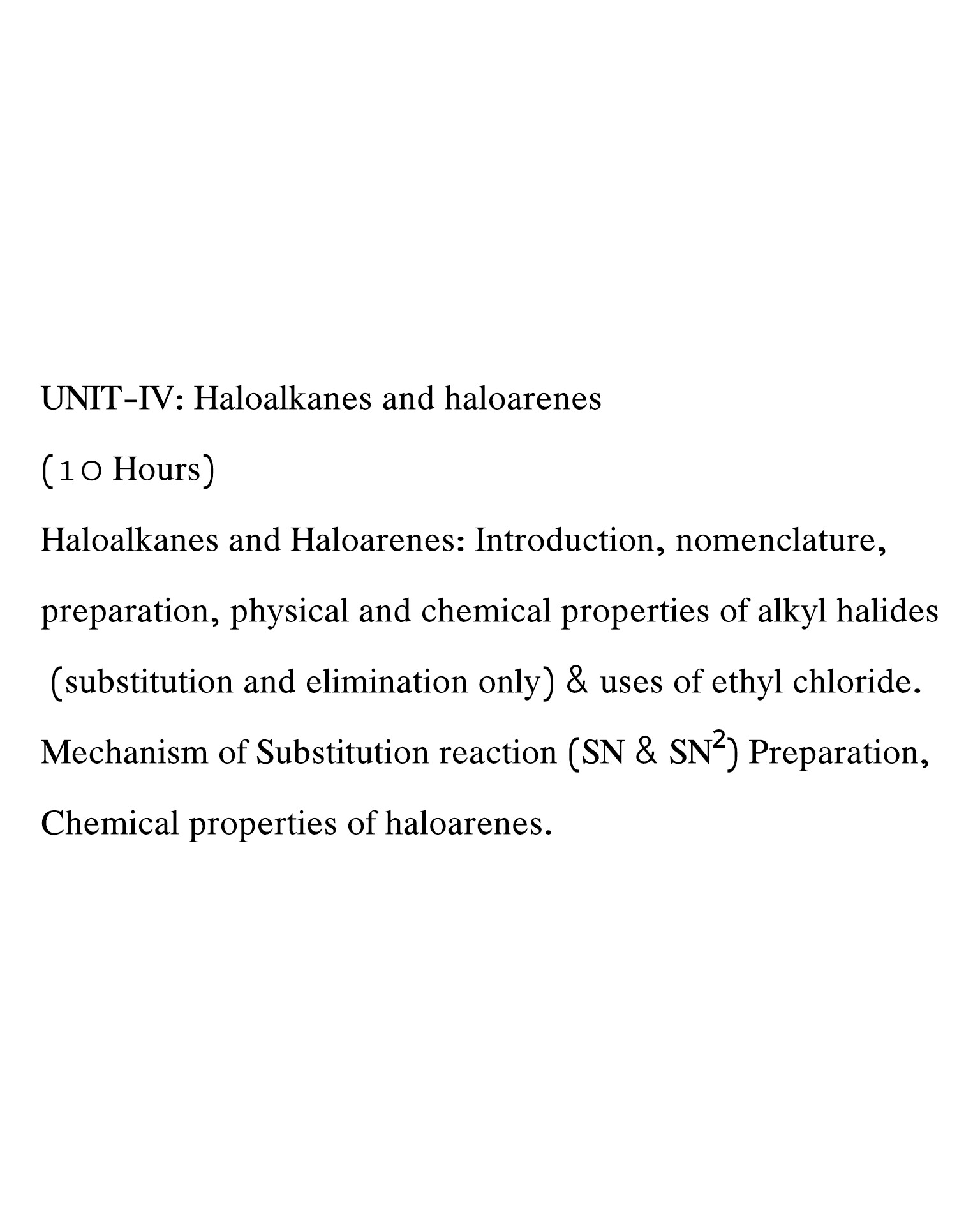 Syllabus